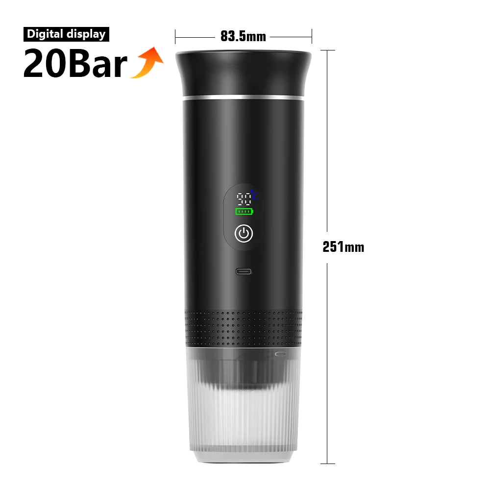 portable coffee maker for car