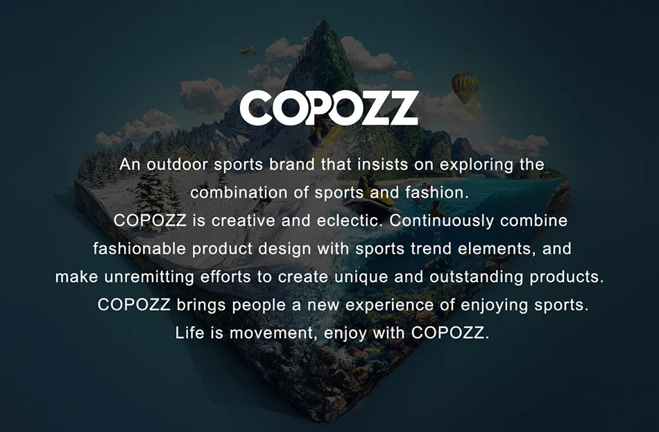 COPOZZ Ski Jacket Women Snowboard Jacket Ski Coat Female Winter Outdoor Warm Waterproof Windproof Breathable Clothes Hooded