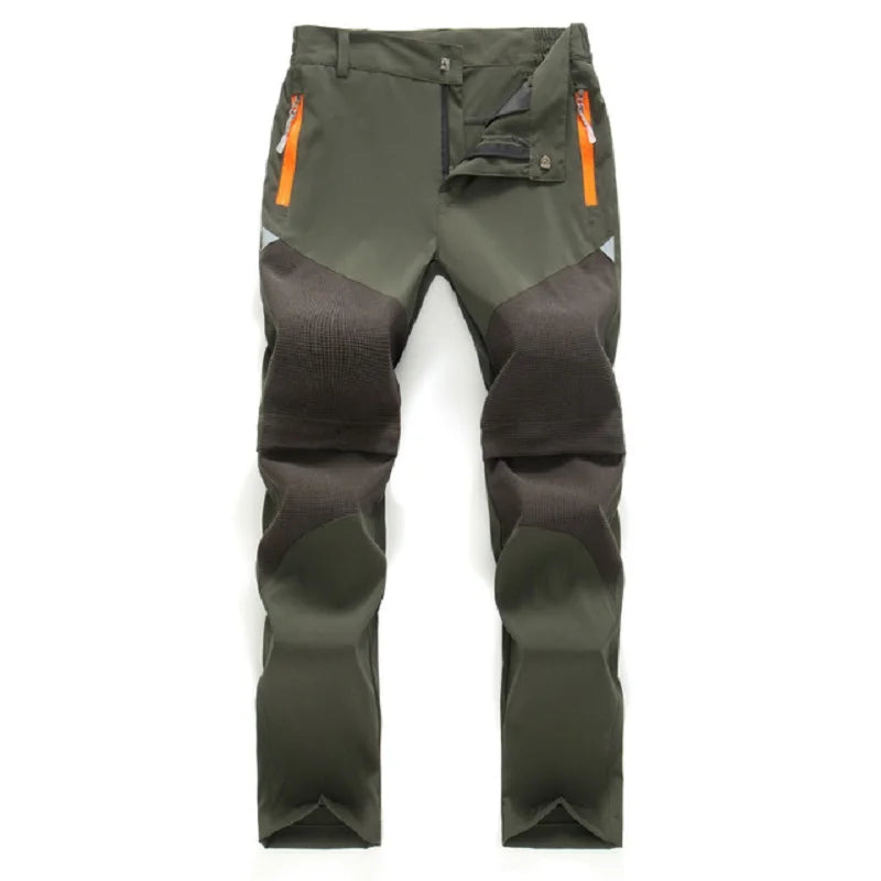 Summer Quick-Drying Detachable Children Climbing Trousers Girls Boys Hiking Pant Waterproof Sporty Spring Kids Outfits 105-170cm