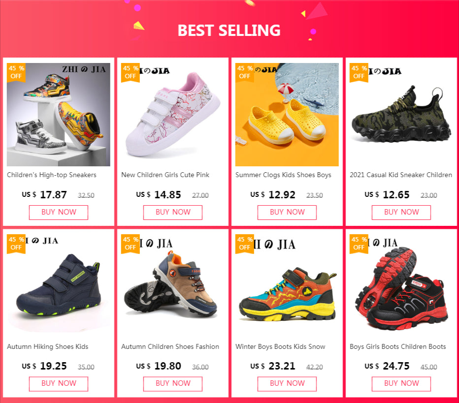 New Classic Snow Boot Boy Wear Resisting Outdoor Sports Hiking Shoes Climbing Shoes Anti Skid Claw Footwear Children Sneakers