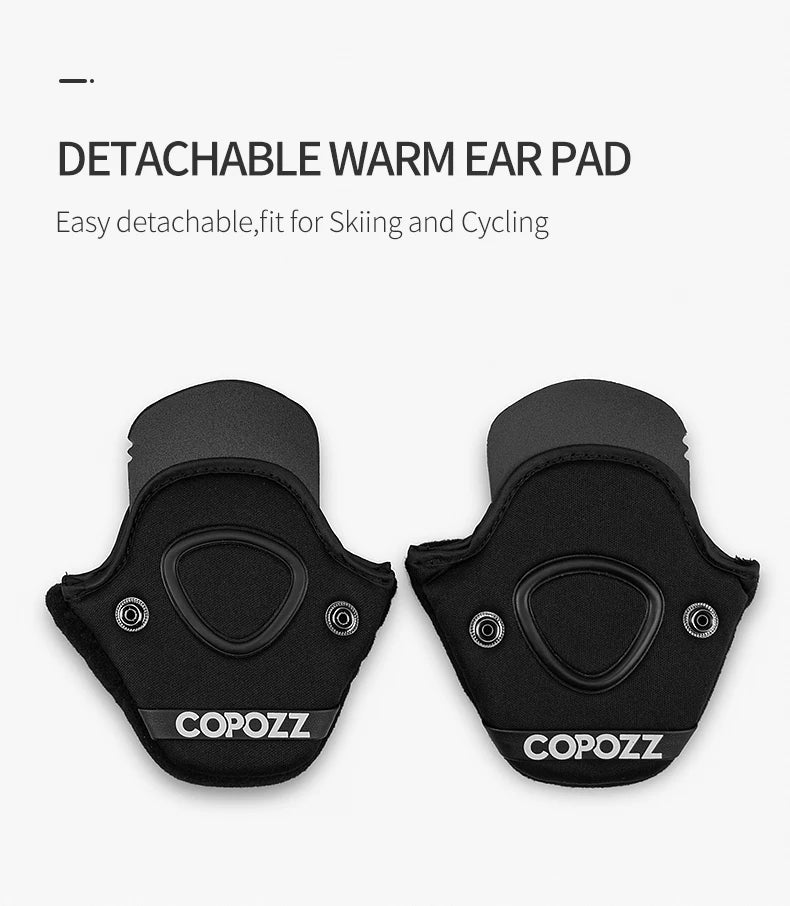 COPOZZ New Ski helmet Cartoons Half-covered Anti-impact Safety Helmet Cycling Ski Snowboard Sports Helmet For Adult and Kids