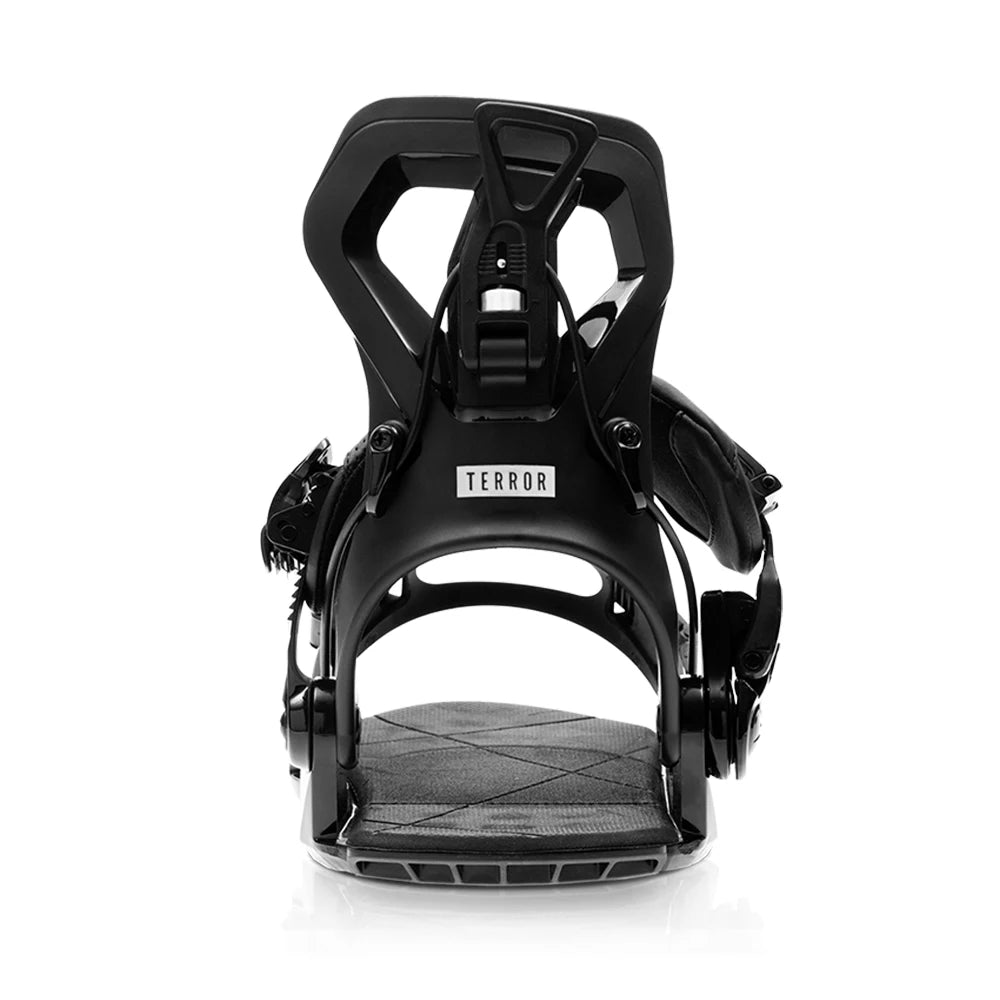 TERROR FS630 Step-In Snowboard Bindings Men Women 3D Highback EVA Shock Absorption Freestyle All-Mountain Quick Entry