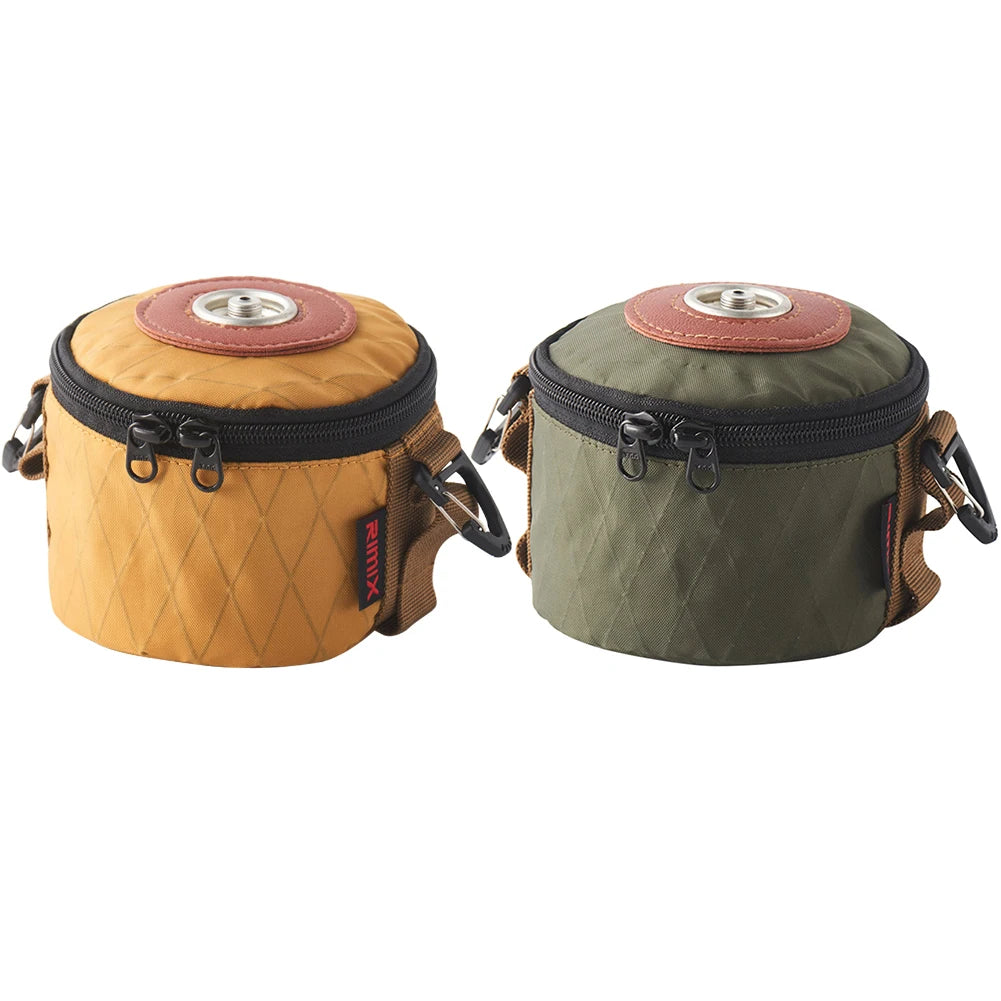 Camping Gas Can Protective Cover Cotton Linen Outdoor Gas Tank Case Anti-Fall Fuel Cylinder Storage Bag Air Bottle Wrap Sleeve