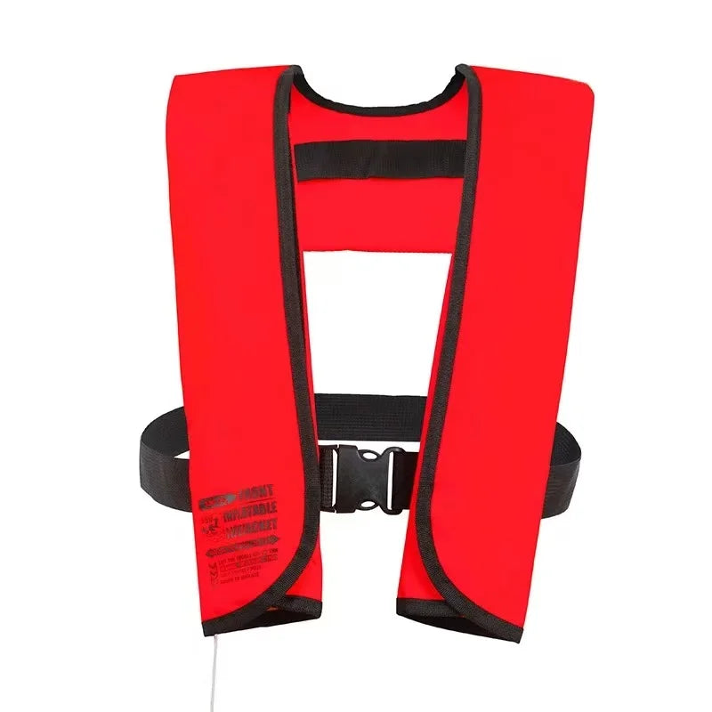 New Auto Self-inflatable Life Vests Manual Boating Life Jackets Adult PFD 150N for Water Sports Fishing Rafting Accessories