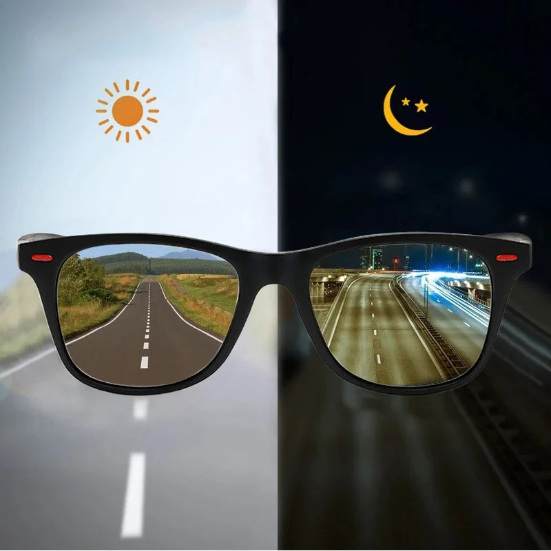 UV400 Polarized Hiking Sunglasses for Men - Best Cycling Sunglasses with Polycarbonate Frame