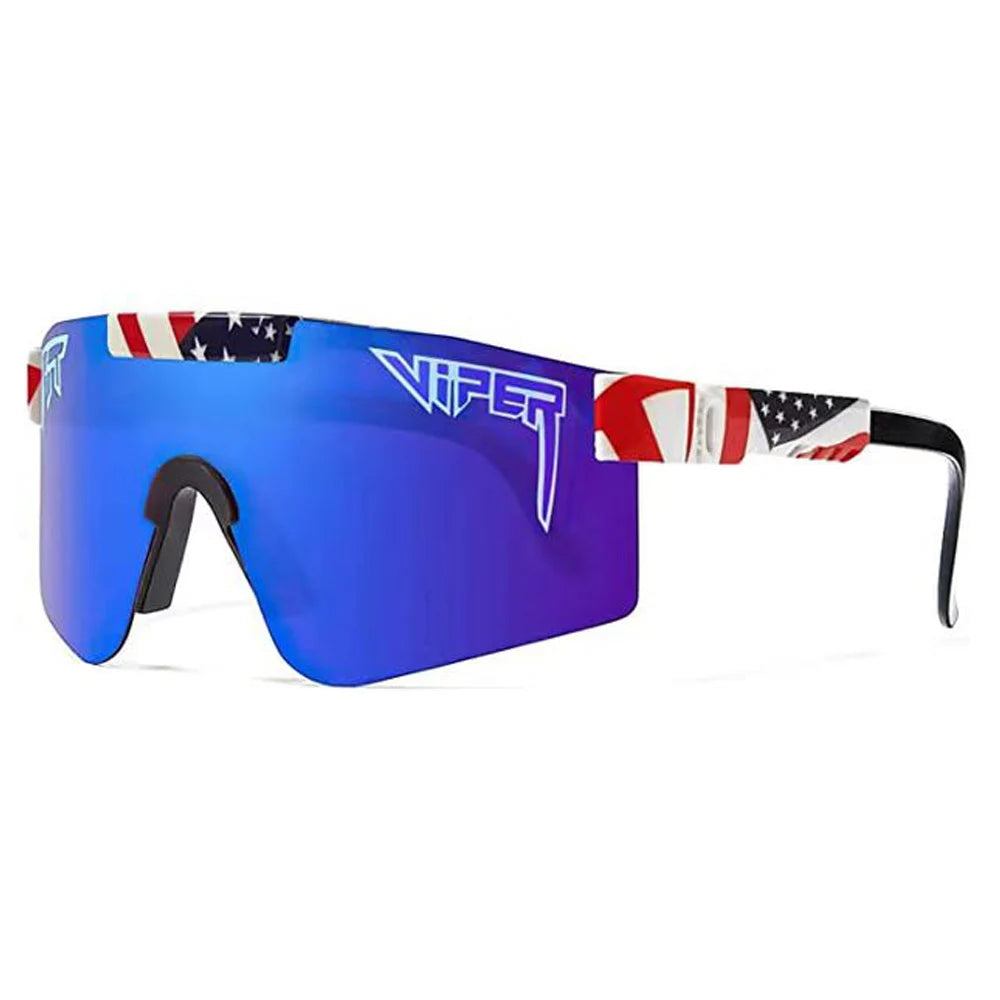 UV400 Cycling Glasses Men Women - Pit Viper Style MTB Outdoor Sport Sunglasses