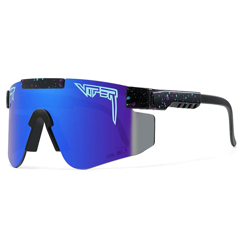 UV400 Cycling Glasses Men Women - Pit Viper Style MTB Outdoor Sport Sunglasses
