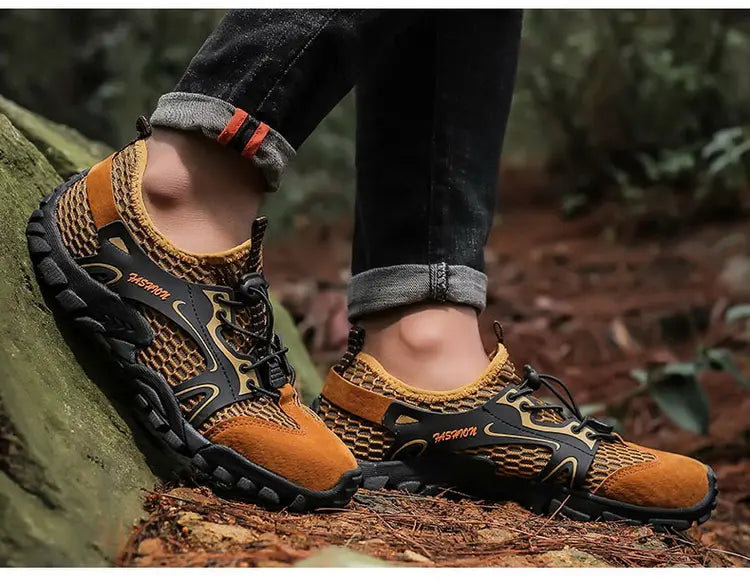 Outdoor Anti-slip Wear-resistant Shoes for Men Hiking Shoes Jogging Trekking Sneakers Fast Zapatos Outdoor Hombre Invierno