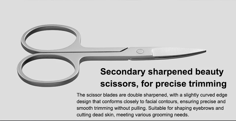 New Original Xiaomi Mijia Manicure Nail Clippers Pedicure Set Portable Travel Hygiene Kit Stainless Steel Nail Cutter Tool Set