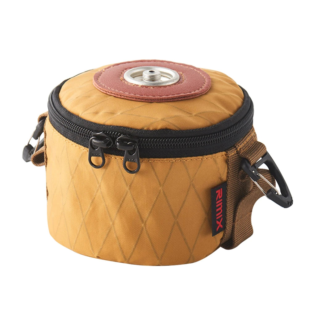 Camping Gas Can Protective Cover Cotton Linen Outdoor Gas Tank Case Anti-Fall Fuel Cylinder Storage Bag Air Bottle Wrap Sleeve
