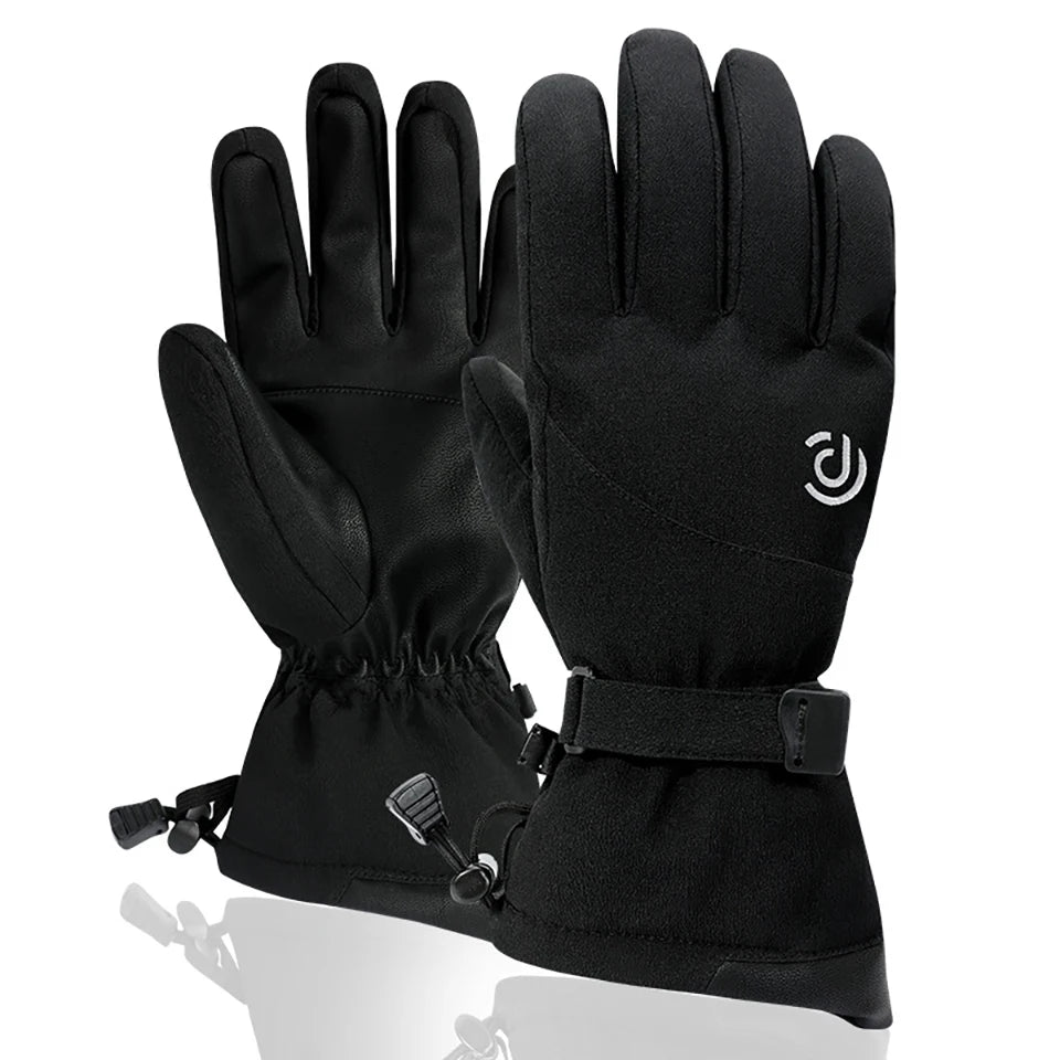 KoKossi Winter Non-slip Touch Screen Waterproof Snowboard Ski Gloves Thickened Windproof Cycling Fleece Warm Riding Gloves