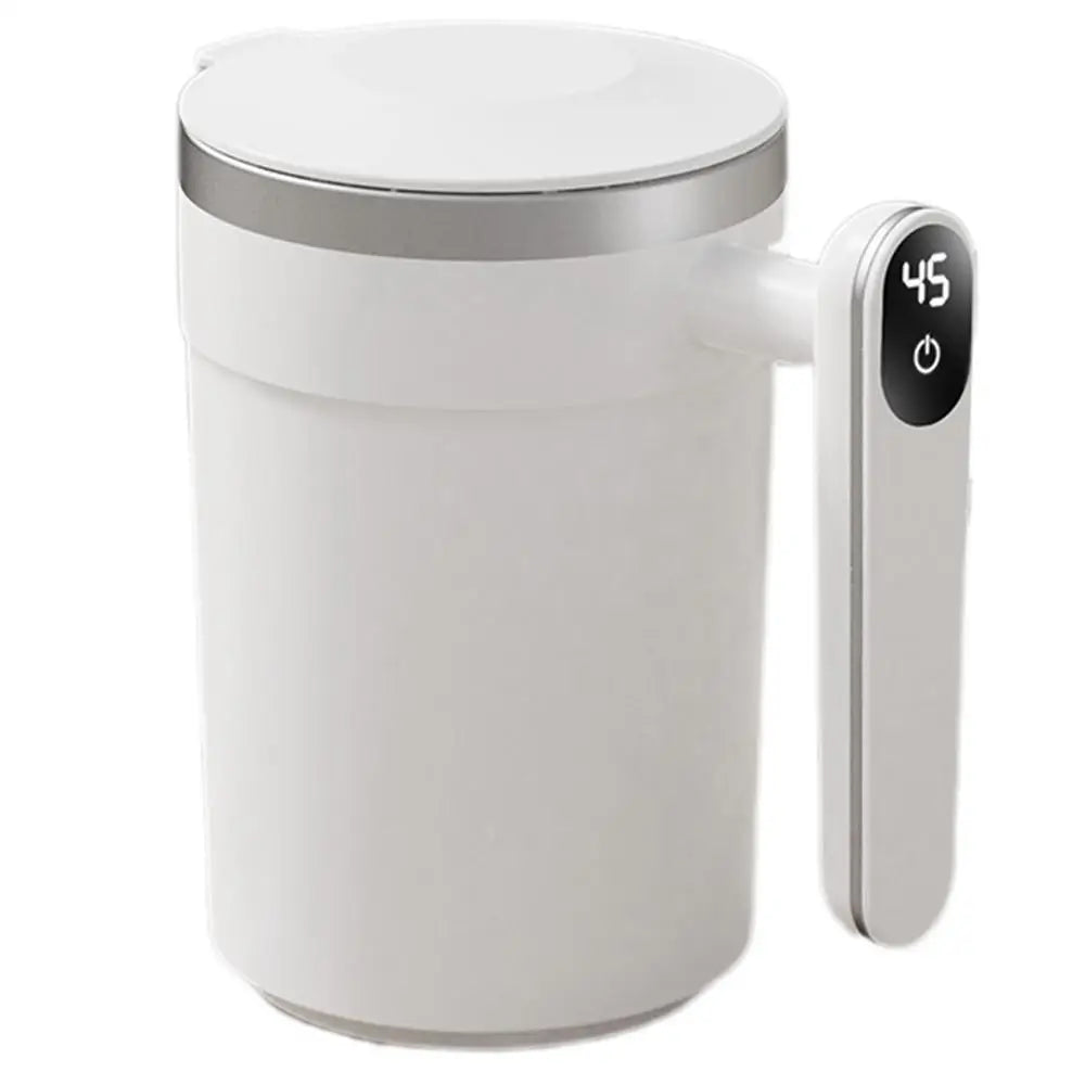 Automatic Stirring Cup Rechargeable Magnetic Mixer Electric Portable Coffee Mug Intelligent Coffee Mug Stainless Steel Coffee Mu