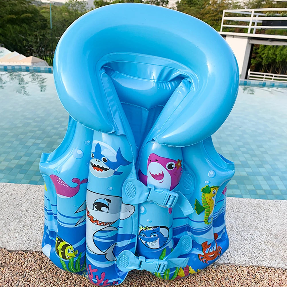 Baby Float Life Vest Jacket Children PVC Drifting Safety Vest Swimming Vest for Children Buoyancy Floating Vest Swimming Vest