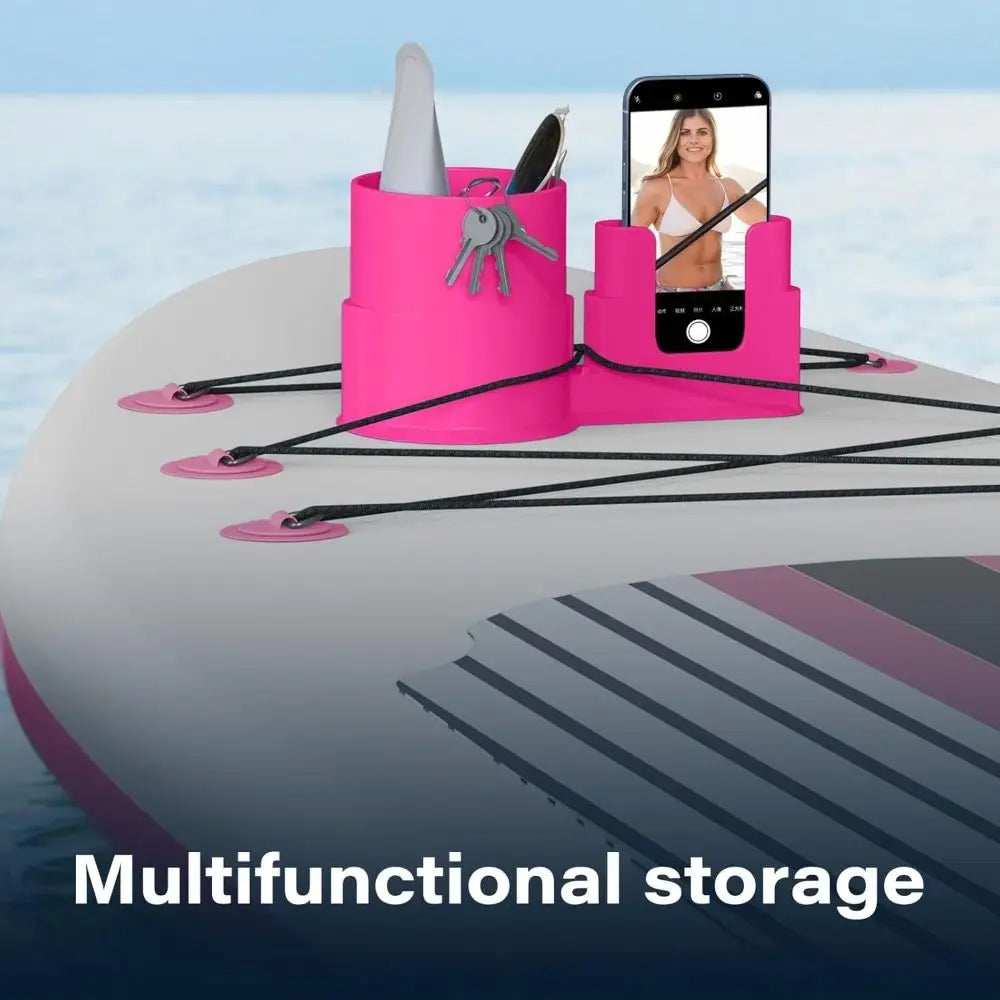 New Multi-Functional Paddle Board Cup Holder PVC Creative Kayak Drink Holder Kayak Cup Holders