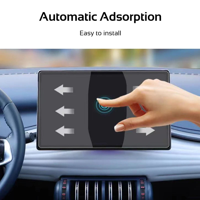 Tempered Glass Film Screen Protector for BYD Atto 3 Yuan Plus 2022-2024 Instrument Navigation Protective Cover Car Accessories