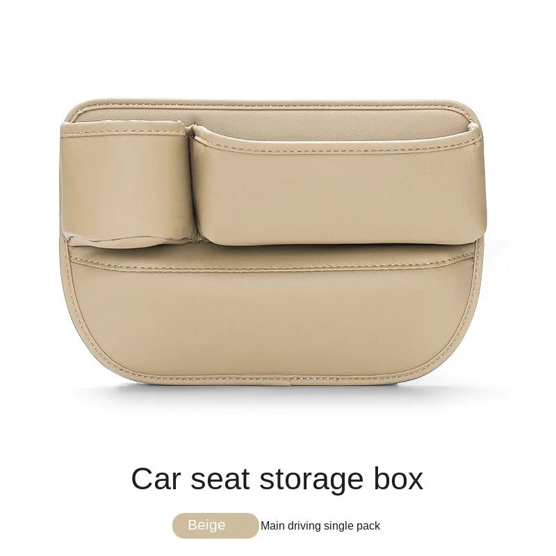 Car Seat Gap Organizer Multifunction Console Crevice Filler Side Storage Box with Cup Holder Sundries Storage Pocket Accessories