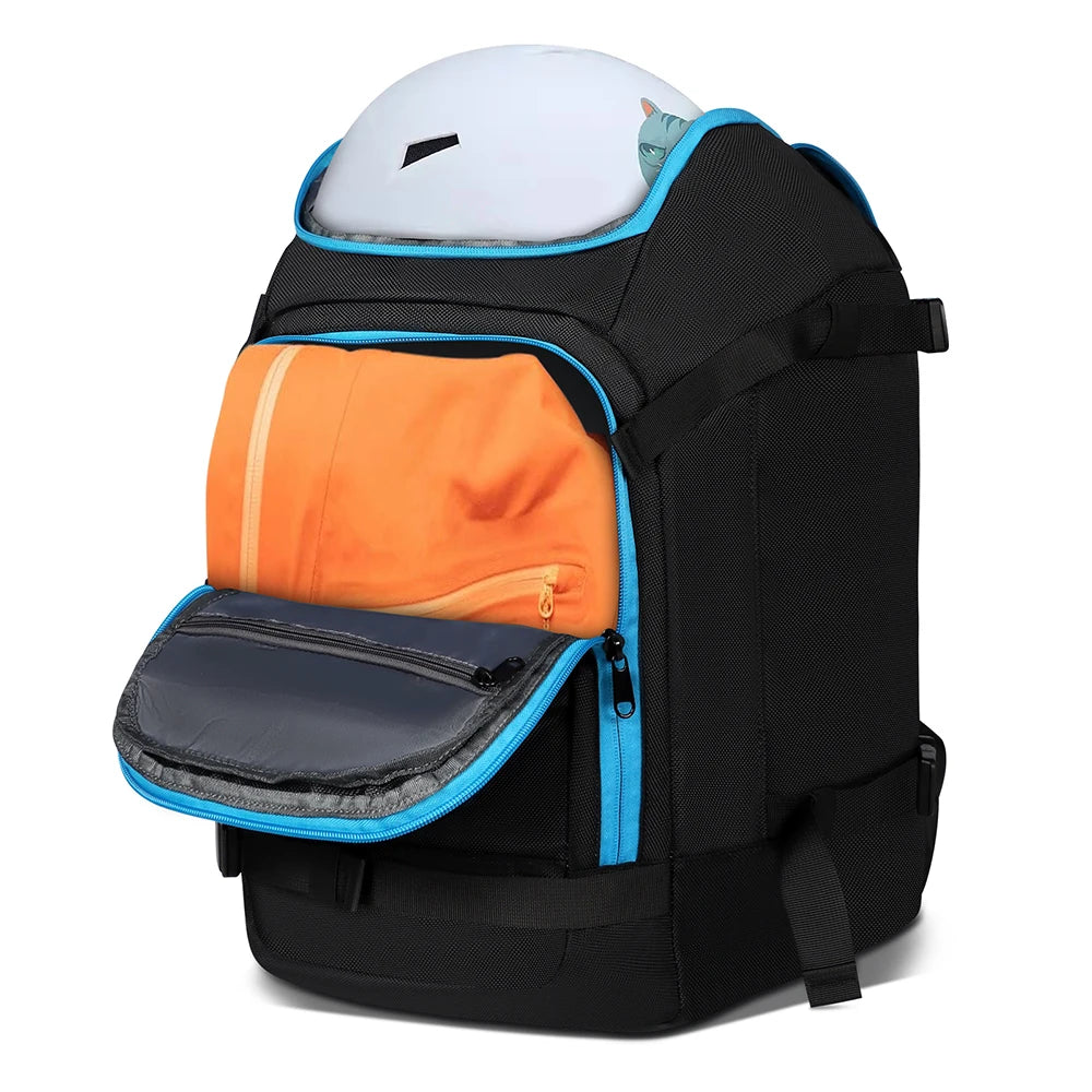 Ski Backpack Large Capacity Storage Bag Waterproof Outdoor Sports Supplies for Goggles Jacket Skis Snowboard Accessories Gloves
