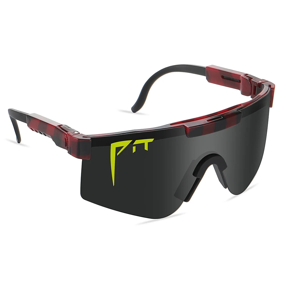 UV400 Cycling Glasses Men Women - Pit Viper Style MTB Outdoor Sport Sunglasses