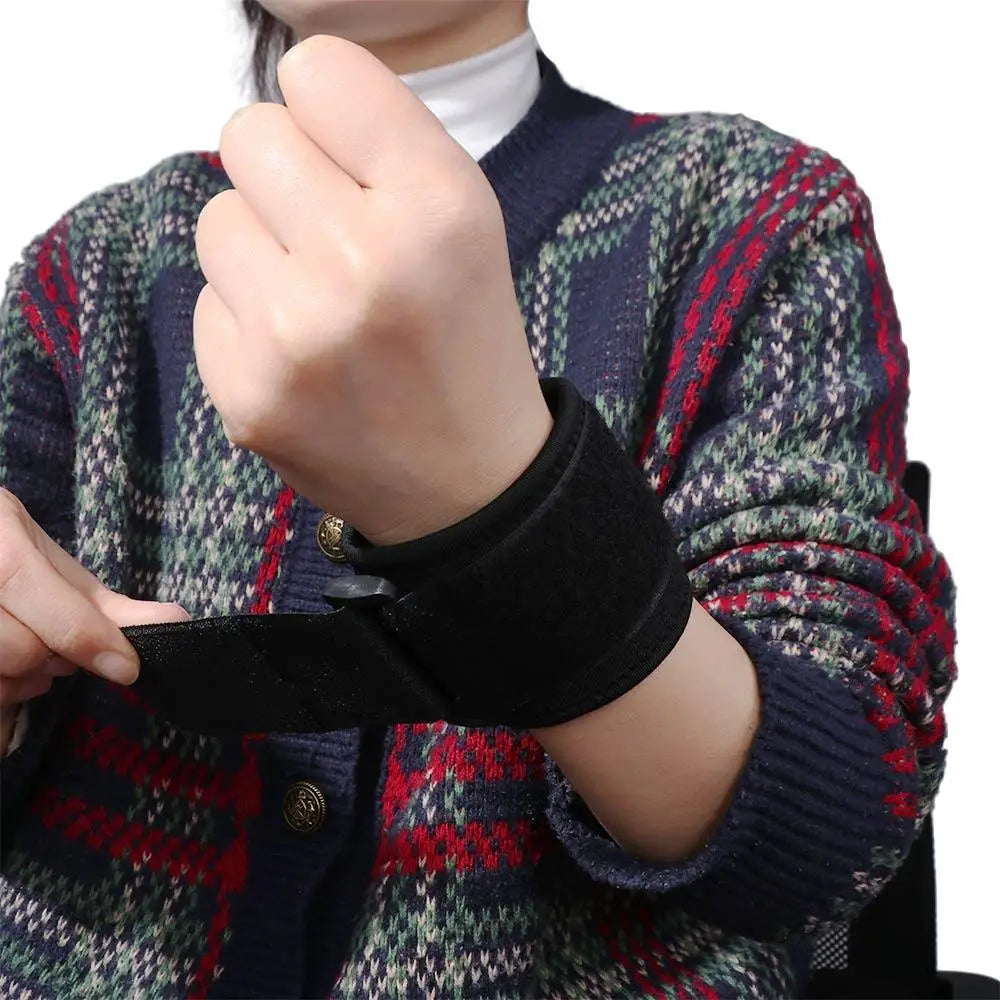 Breathable Adjustable Soft Wristband Compression Soft Gym Sports Wristband Adjustable Safety Wrist Support Brace Fitness