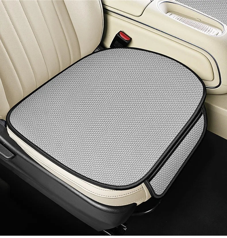 Summer Cool Car Seat Cover Cool Breathable Fabric Car Front Seat Cushion/Rear Seat Cushion/Three -piece