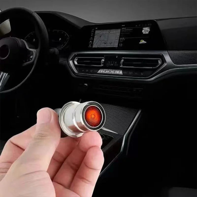 12V Metal Car Windproof Portable flameless Cigarette Lighter For Mercedes Benz AMG A B C E G CLA C63 C63S E53 GT SLK W176 W205