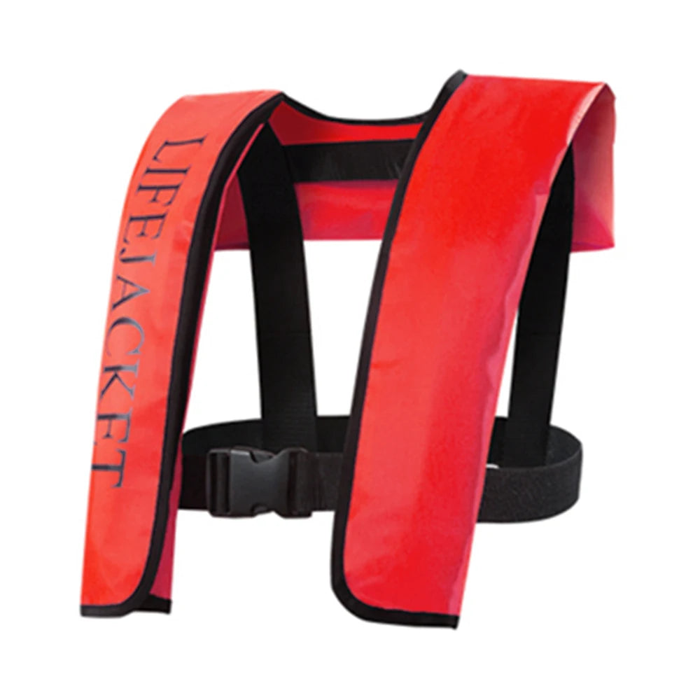 Manual Inflatable Life Jacket Adult Life Vest Water Sports Swimming Fishing Survival Jacket