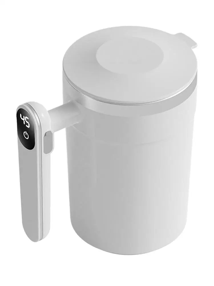 Automatic Stirring Cup Rechargeable Magnetic Mixer Electric Portable Coffee Mug Intelligent Coffee Mug Stainless Steel Coffee Mu