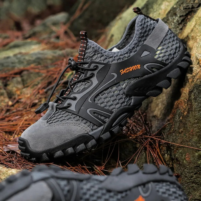 Outdoor Anti-slip Wear-resistant Shoes for Men Hiking Shoes Jogging Trekking Sneakers Fast Zapatos Outdoor Hombre Invierno