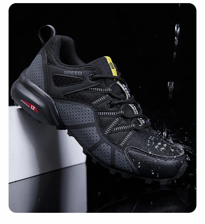 Men Women Waterproof Hiking Shoes Outdoor Camping Trainers Mountain Climbing Trekking Sneakers Walking Hunting Tactical Boots