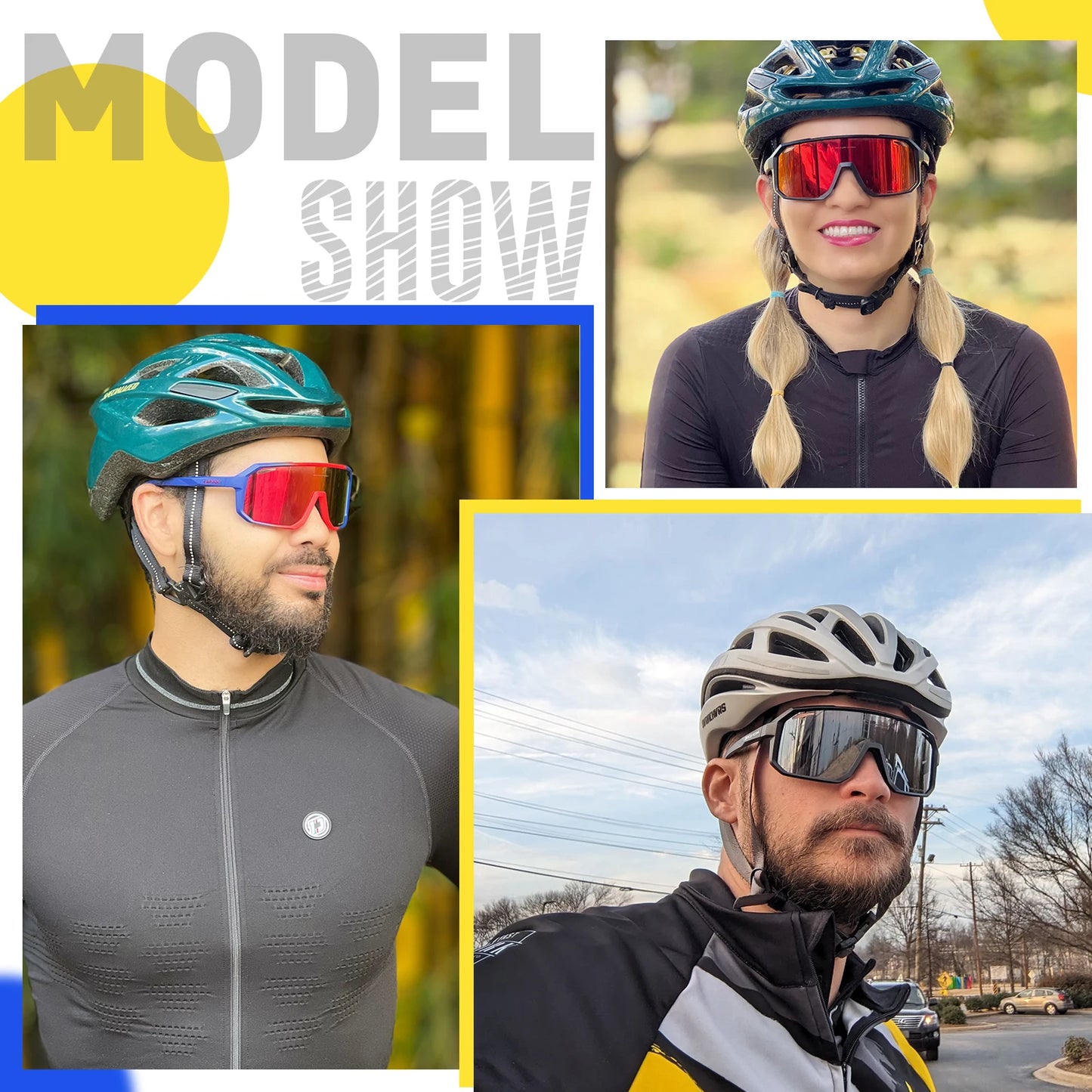 Polarized Hiking Sunglasses for Men and Women