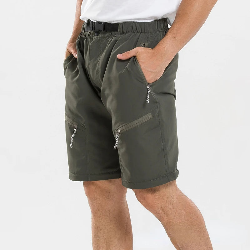 Quick Dry Waterproof Detachable Shorts Cargo Trousers for Men and Women