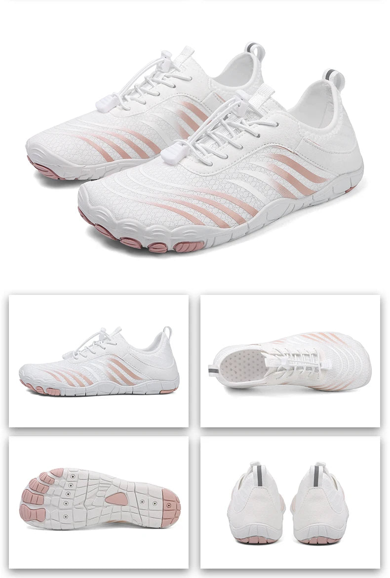 New Unisex Swimming Shoes Men Kayak Water Sports Shoes Quick-Drying Breathable Non-Slip Yoga Ladies Upstream Wading Beach Shoes