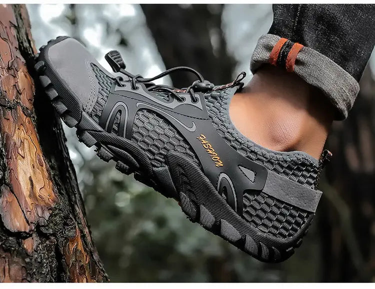 Outdoor Anti-slip Wear-resistant Shoes for Men Hiking Shoes Jogging Trekking Sneakers Fast Zapatos Outdoor Hombre Invierno