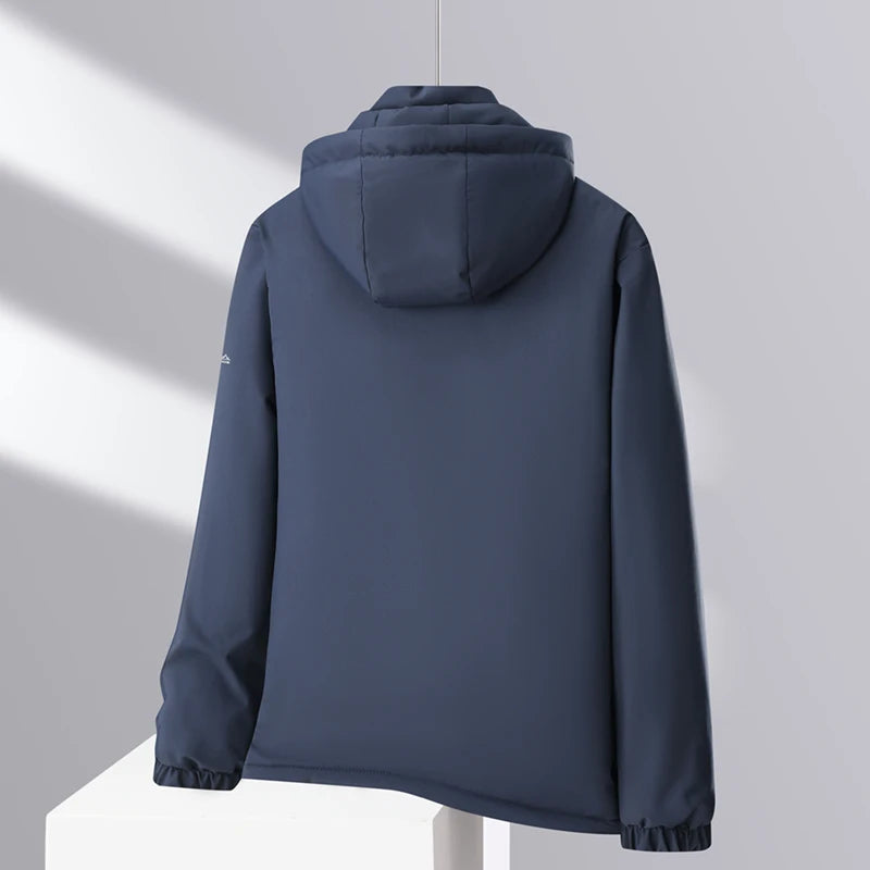 Men's Winter Outdoor Coat Waterproof Windproof Warm Thick Jacket Men Unisex Hiking Camping Skiing Climbing Windbreaker Overcoat