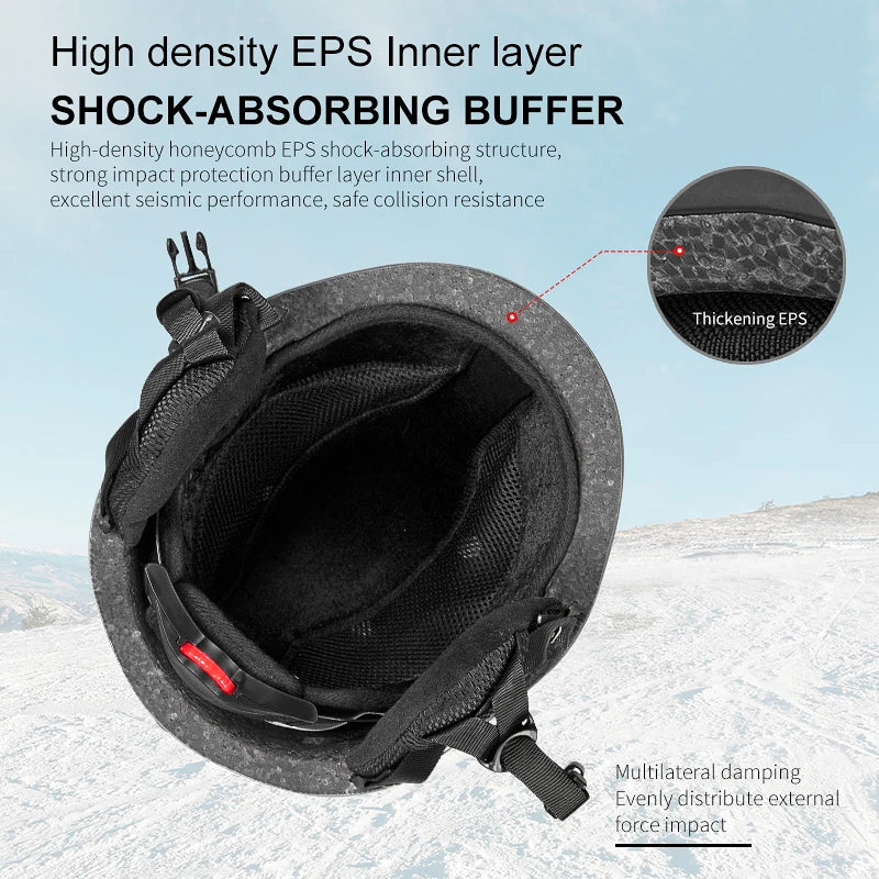 MOON Skiing Helmet Skiing Helmet Children Adult Ultralight Extreme Sports Skateboard Snowboard Helmet Snowmobile Motorcycle