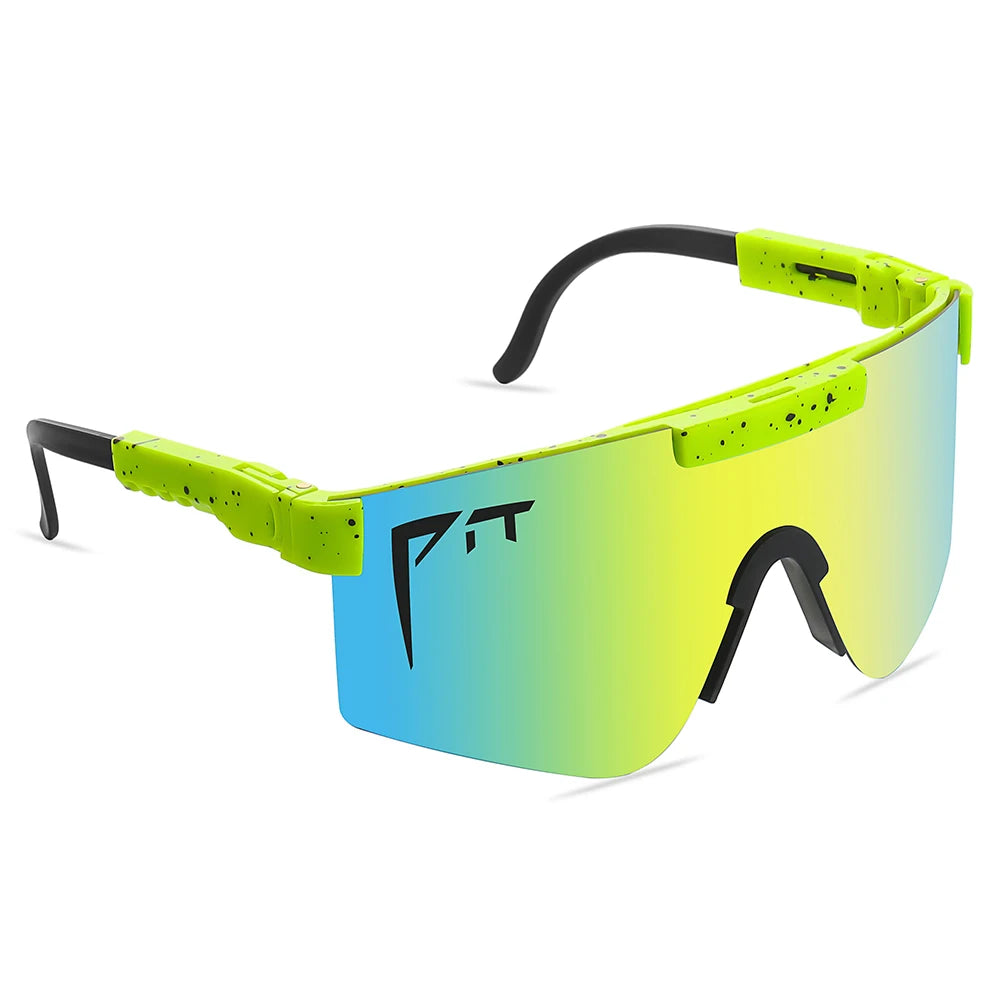 UV400 Cycling Glasses Men Women - Pit Viper Style MTB Outdoor Sport Sunglasses