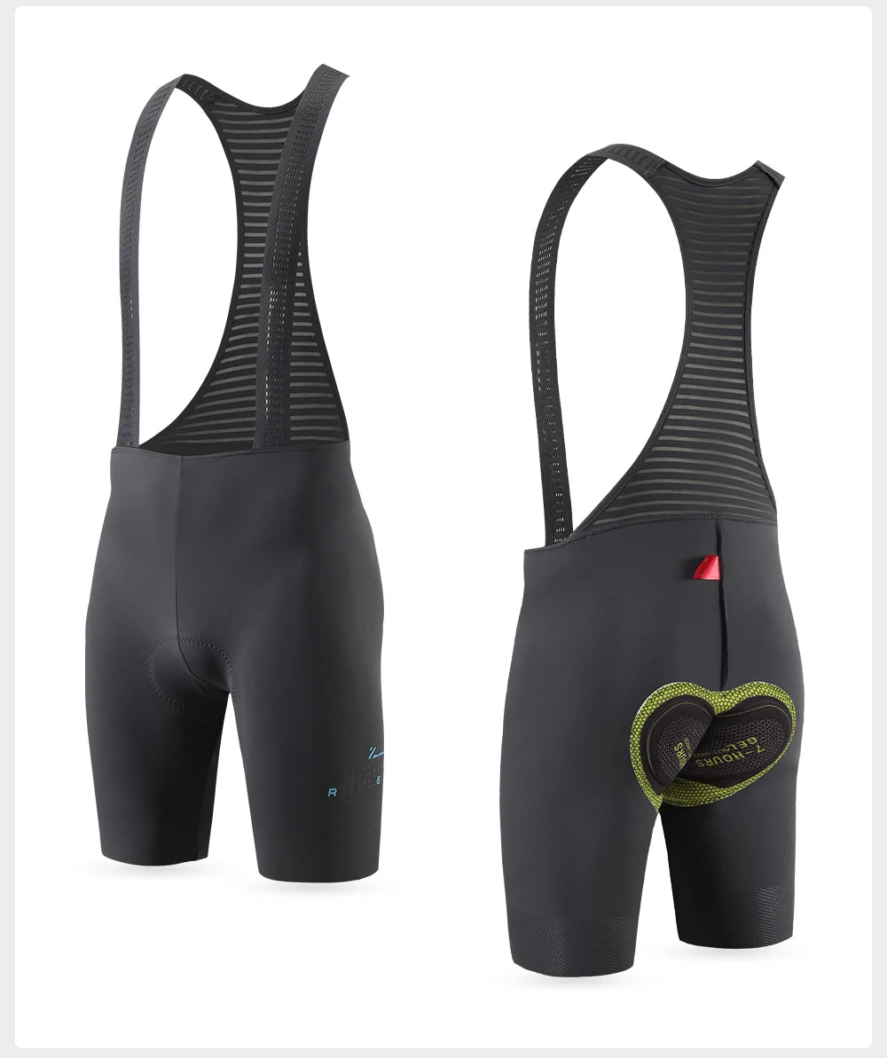 Men's Cycling Bib Shorts Seamless Outdoor Wear Bike Ride 7 Hours Padded Pro Team Riding Bib Tights Breathable MTB Cycling Shorts
