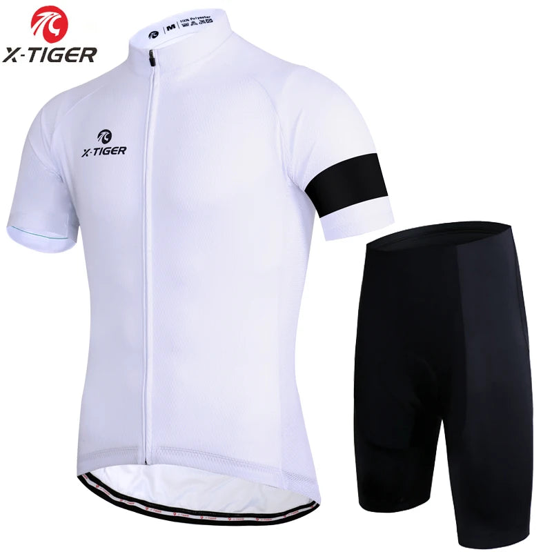 X-TIGER Cycling Jersey MTB Bicycle Bike Clothes Maillot Roupa Ropa De Ciclismo Hombre Verano Cycling Clothing