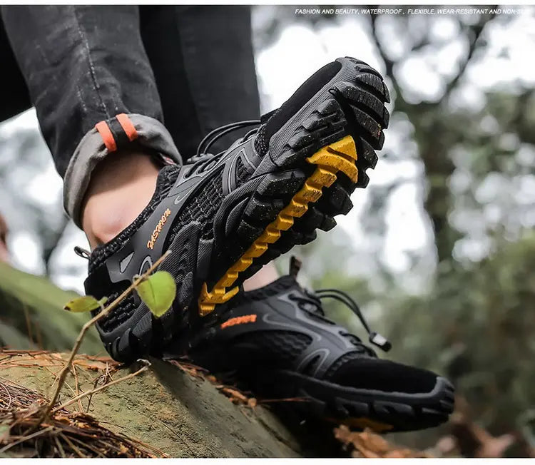 Outdoor Anti-slip Wear-resistant Shoes for Men Hiking Shoes Jogging Trekking Sneakers Fast Zapatos Outdoor Hombre Invierno