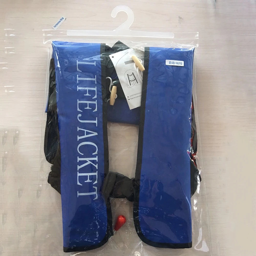 Automatic Inflatable Life Jacket for Adult, Portable Survival Jacket, Professional Swimming Vest, Water Sports Swimwear