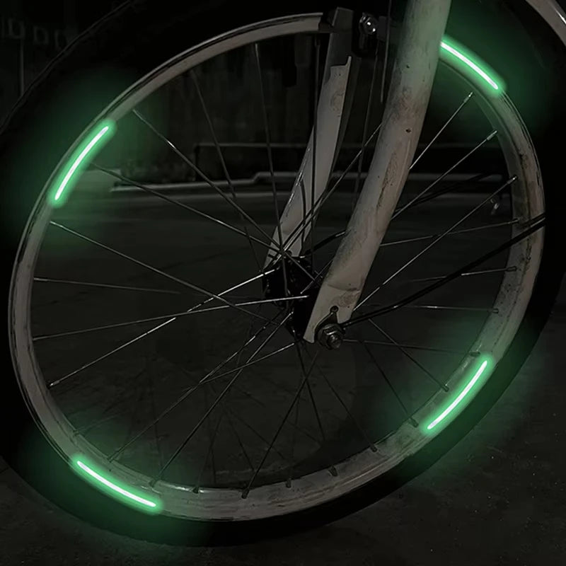 10/20/40PCS Reflective Stickers Car Wheels Tire Stickers Decoration for Night Driving Car Accessories