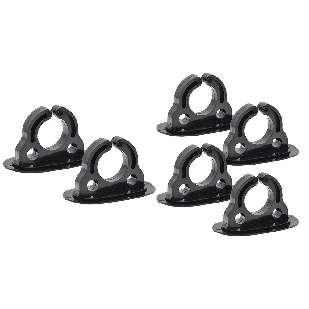 2/4 Pcs Paddle Storage Holder Plastic Rubber Boat Paddle Holder Clips Oar Keeper for Kayaks Canoes Rowing Boats Inflatable Boat