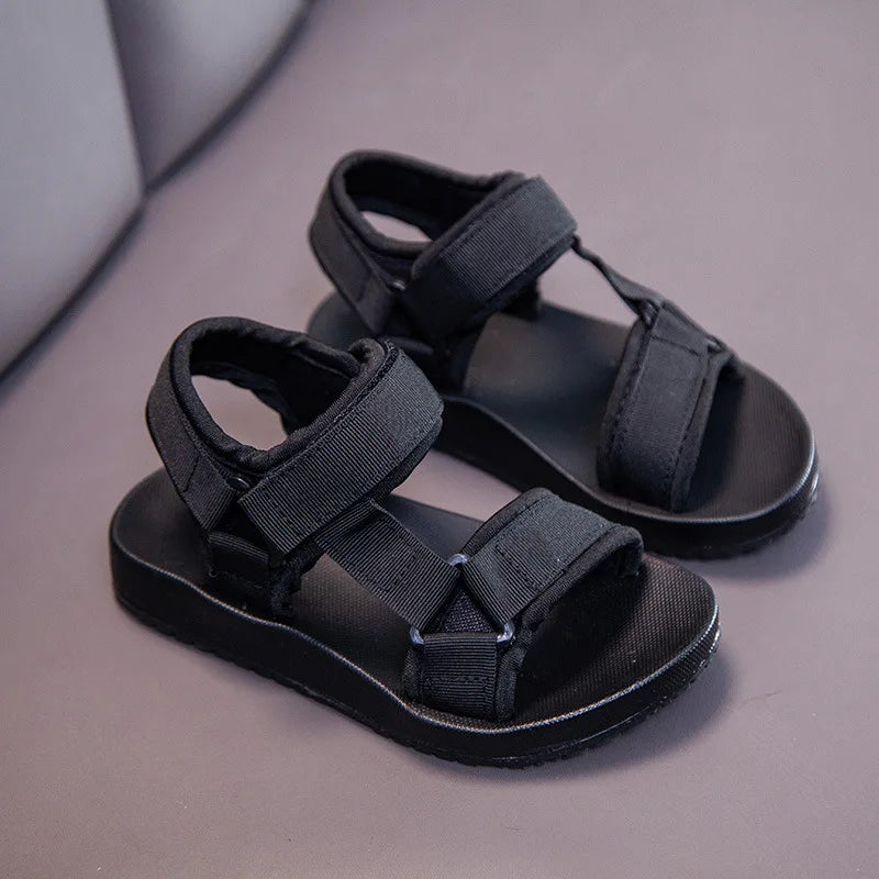 2021 Summer Boys Sandals Casual Children Kids Shoes Rubber School Breathable Open ToeBoy Beach Sandal