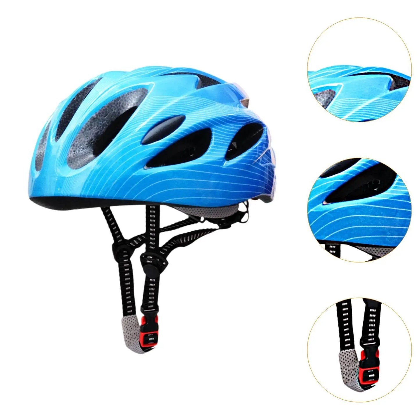 Kids Bike Helmet Head Circumference 52cm-56cm Bicycle Helmet for Outdoor Sports Riding Rock Climbing Bicycling Roller Skating
