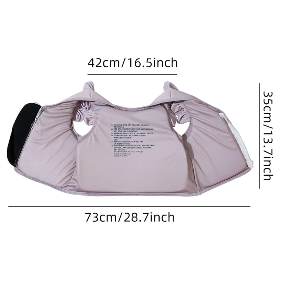 Kids Swim Vest Swim Trainer Vest Cute Swimming Aid Buoyancy Clothing Cartoon Floaties Swimsuit Buoyancy Swimwear for Boys Girls