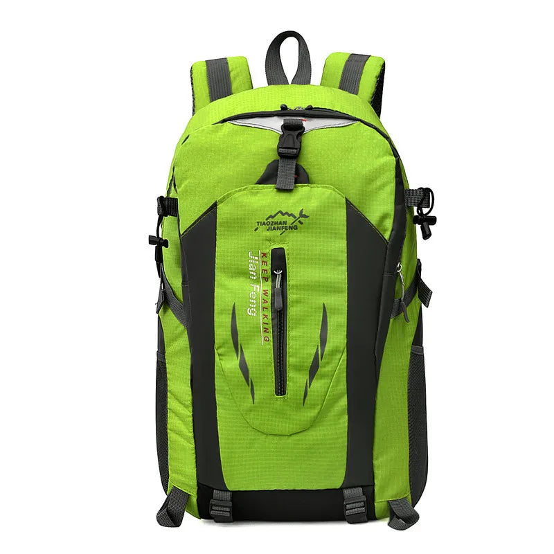 Outdoor Backpack Men's Large Capacity Travel Lightweight Casual Hiking Backpack Sports Waterproof Travel Mountaineering Bag