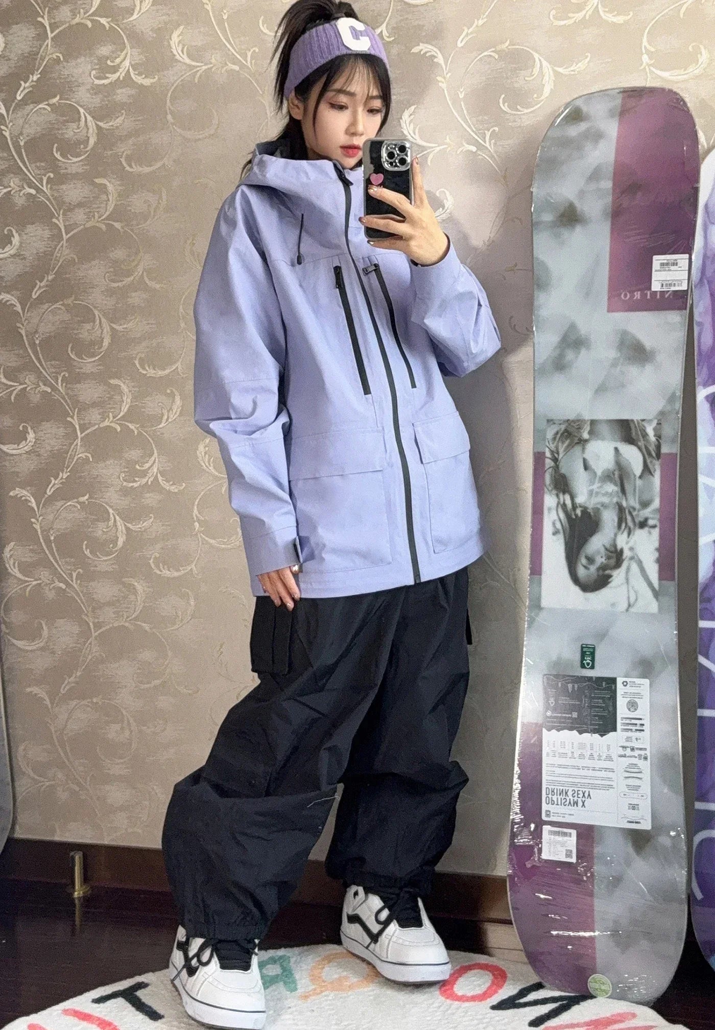 Outdoor Winter Skiing Jacket 2025 Man Snowfield Sport Tops Couple Ski Cold Coat Pro Warm Waterproof Woman Snow Tracksuit Clothes