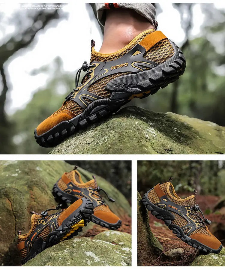 Outdoor Anti-slip Wear-resistant Shoes for Men Hiking Shoes Jogging Trekking Sneakers Fast Zapatos Outdoor Hombre Invierno