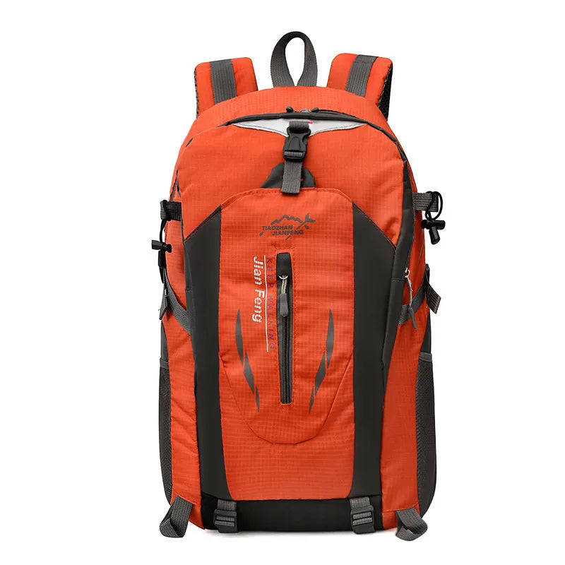 Outdoor Backpack Men's Large Capacity Travel Lightweight Casual Hiking Backpack Sports Waterproof Travel Mountaineering Bag