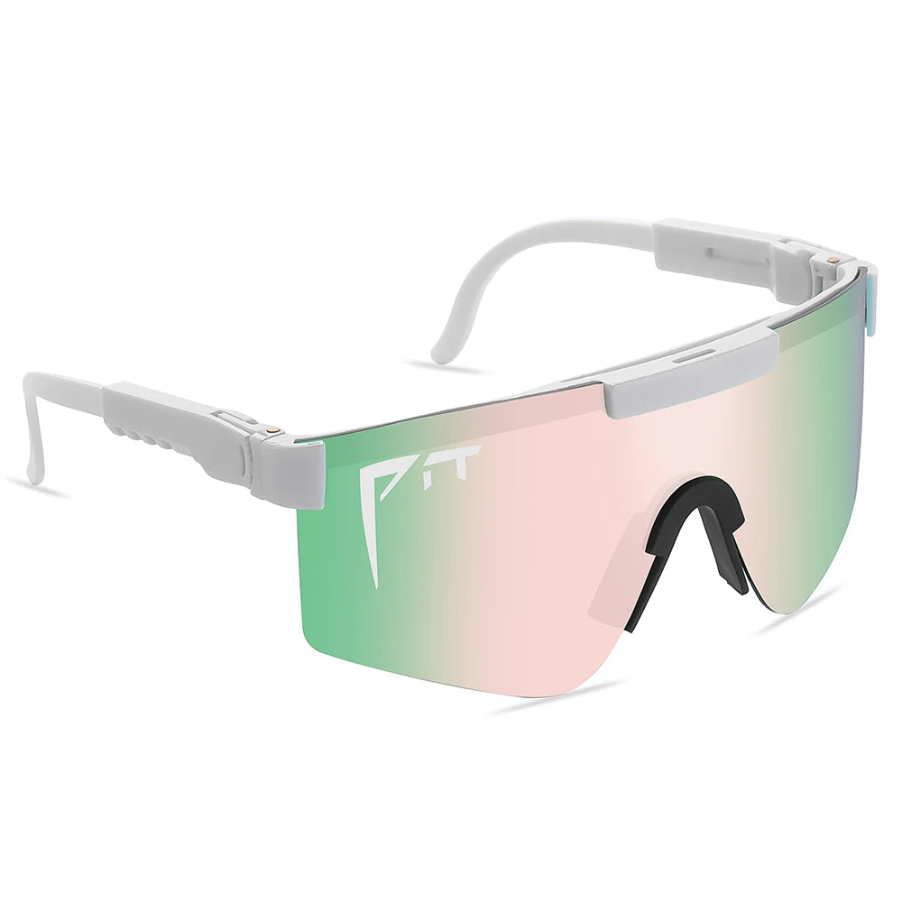UV400 Cycling Glasses Men Women - Pit Viper Style MTB Outdoor Sport Sunglasses